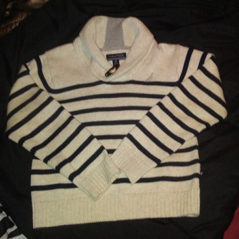 Nautica kids toggle sweater